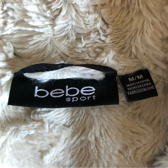 Bebe Sport - Hooded Anorak Parka Puffer Jacket w/Removable Faux Fur Trim - Picture 7 of 16